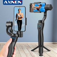AXNEN F8 3-Axis Handheld Gimbal stabilizator telefonu Smartphone statyw uchwyt na telefon komórkowy dla iPhone Android komórka telefon nagrywania wideo 1